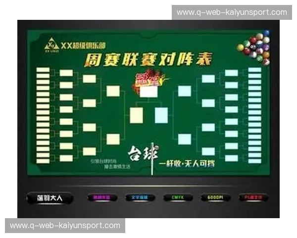 用一张台球赛程表,把握胜势的每一天